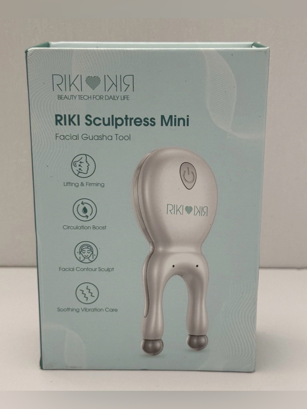 Sculptress Mini Facial GuaSha Tool — Silver